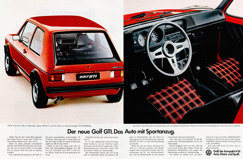 Golf GTI Sitze