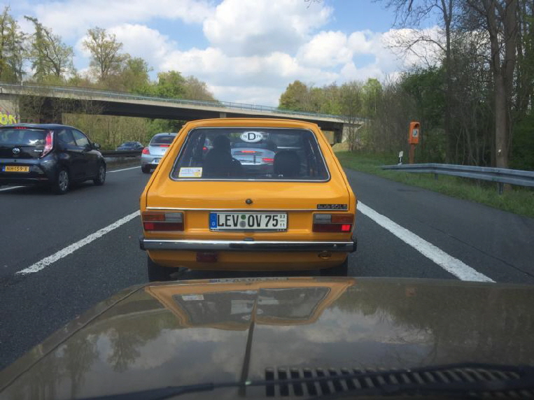 Das erste Mai Wochenende war wettermäßig ganz ok. Aber die Straßen und Autobahnen waren teils stark überfüllt