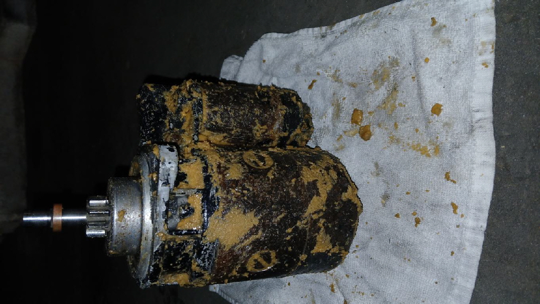 Aufgepinselte Paste Rost-Delete